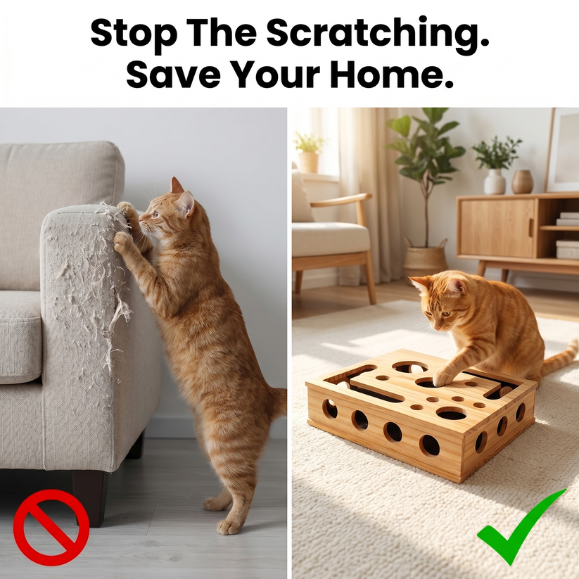 Cat Puzzle Toy